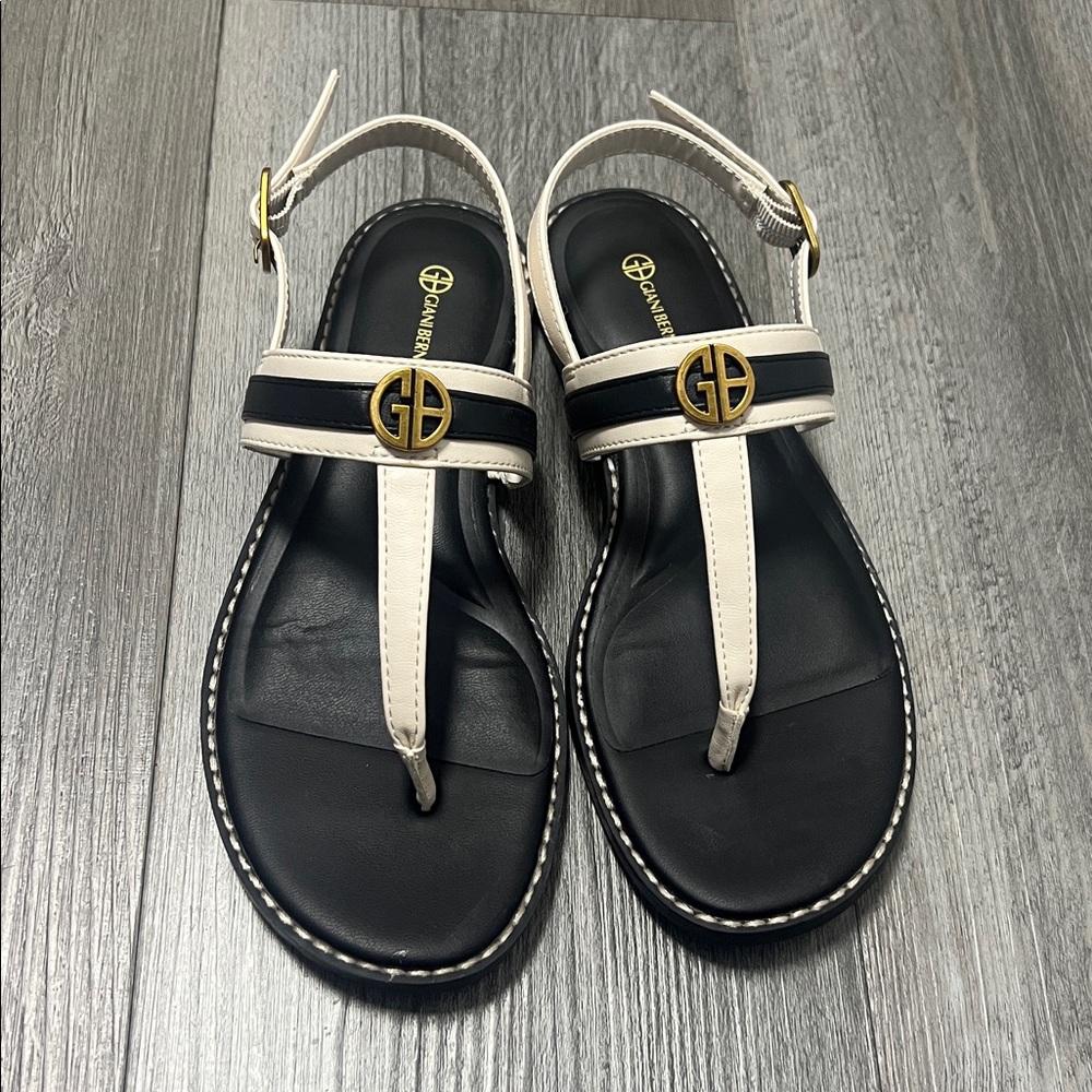 Giani Bernini Nayellip BLK Beauty Women's Sandals/ size 6